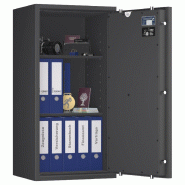 Coffre-fort FORMAT Lyra 7 Classe 0 - Anti-effraction certifié EN 1143-1 - Serrure à combinaison mécanique / Gris clair RAL 7035_5