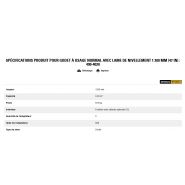 490-4020 godet d'excavation à usage normal avec lame de nivellement - caterpillar finance france - 1 200 mm (47 in) - capacité 0.93 m³_5