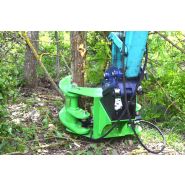 Grappin coupeur forestier BI200 - OMEF-Group SRL - prise min tronc 50 mm - ouverture de coupe 170-200 mm - acier STRENX 700MC PLUS_5