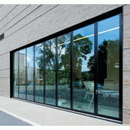 Portes accordéon et coulissantes - Cloisons accordéon en acier Janisol ou ECO 60_5