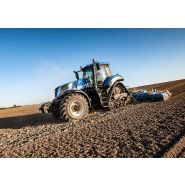 Tracteur agricole adapté aux normes Tier 4B pour faible impact environnemental