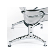 Siège sur poutre en métal micro-perforé résistant à l'usure du temps - Design élégant YONI_5