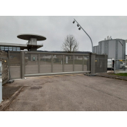 Portail autoportant rapide Ulmalu® 800 Rapid 50 - contrôle d'accès intensif - passage 4 à 8 m - motorisation industrielle_5