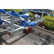 Sun-Way-Pneumatique-non freineé-500Kg Roue 13