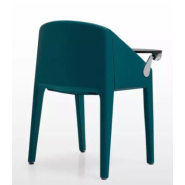 Chaise de conférence pliable avec tablette et roulettes - Tissu Xtreme ultra résistant - Modèle 'Hyway'_5