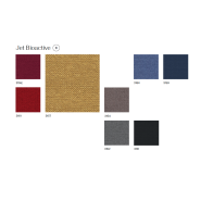 Chaise en coque plastique et pied métallique noir  - LORE_5