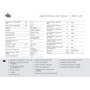 Groupe électrogène industriel GTW-2555 T5 - 50 Hz, triphasé, 2555 kVA - MITSUBISHI et MECC ALTE_5