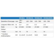 Écorceuse VK5000 Valon Kone - diamètre 100 à 560 mm - modèles VK5062, VK5062SL, VK5062HD et VK5062HDSL_5