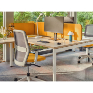 Bureau bench et individuel design contemporain - OGI U - ergonomique et modulable_5