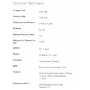 Gv 60 br benne agricole à ridelles démontables - devès - charge 6 t_5