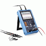 SHS810X - Oscilloscope numérique portable 2 voies 100 MHz, IP51, fonctions avancées et écran couleur TFT-LCD_5