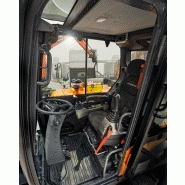 Doosan DX57W-5 avec système de climatisation automatique et commandes intuitives