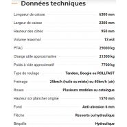 Rollroc 6300, benne TP performante et résistante