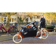 Biporteur électrique Bakfiets Confort - Shimano E-Bike Systems - Transport jusqu'à 4 enfants_5