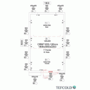 Chambre froide négative 8,44 m3 (1800 x 3000 x 2200 mm) avec monobloc de paroi_5