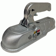 18x9.50-8 ATV Quad Trailer Kit, Knobby Wheels AL-KO Hub  Stub Axles Cast Hitch_5