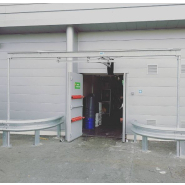 Porte de chambre froide inox bouchonné ou brossé - sur-mesure_5