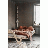 Canapé convertible futon GRAB - Pin naturel - Coloris noir - Couchage 130 x 190 cm - Style scandinave_5