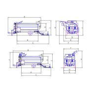 D-300 et D-600 pailleuse agricole - Grupotatoma - turbine avec couteaux - hauteur max. 2,25m/2,55m_5