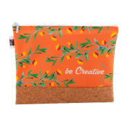 Trousse de maquillage personnalisée - polyester RPET 600D et liège naturel - impression sublimation_5