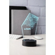Trophée en acrylique - lampe LED multicolore - gravure laser incluse - minimum 25 pièces_5