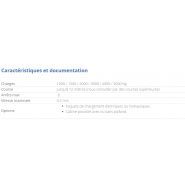 Système hydraulique de levage pour charges jusqu'à 5000 kg