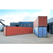 Container maritime 40 pieds High Cube - stockage et transport grande capacité_5