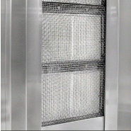 Grill Döner kebab gaz double 2x4 brûleurs max 120 kg avec tôle de protection - moteur en bas_5