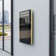 Écran Spécial extérieur (option Tactile) - norme IP65 - Verre anti vandalisme_5