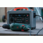 INFINITY Station d'énergie 700W + Panneau solaire 120W_5