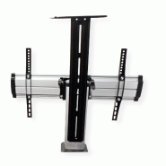 ROLINE Support LCD/TV sur roues, jusqu'à 50kg, argent_5