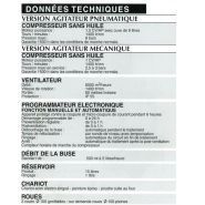 Appareil Hermes pour diffusion de poudres mouillables sans bouchage