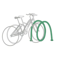 Support vélos et trottinettes VelSpir 3 - 3 à 4 places - gain de place, multi-usages, sécurisé, fabriqué en France_5