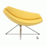 Fauteuil Radar - Softline - Felt Jaune 579_5