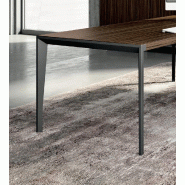 Table de conférence X9 pour 12 personnes - Officity. - Anthracite, Noyer américain_5