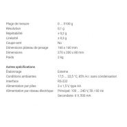 PCE-BSK 5100 - Balance pour inventaire - PCE Instruments France - 2 kg - Comptage de pièces et interface RS-232_5