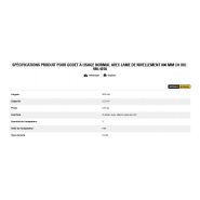 490-4018 godet d'excavation à usage normal avec lame de nivellement - caterpillar finance france - 800 mm (31 in) - poids 647 kg_5