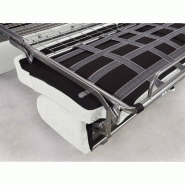CANAPÉ CONVERTIBLE NIGHT EXPRESS 120 CM MATELAS 14 CM POLYURÉTHANE BLANC_5