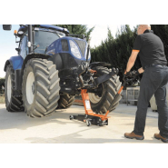Cric châssis long haute élévation 3 T - BH13000L - Levage jusqu'à 800 mm pour véhicules 4x4, vans et camping-cars_5