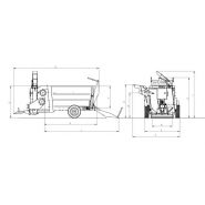 Pailleuses agricoles compactes TX47 / 57 / 67 / 87 / 107XL - EUROMARK - Capacité utile de 3.8m³ à 9.66m³ avec options POWERDRIVE et S.D.E._5