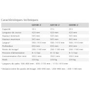 GD-2 - Crics de fosse hydropneumatiques AC Hydraulic - capacité : 10 / 15 / 20 T - avec double vérin_5