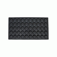 Appareil pour crêpes hollandaise / poffertjes 50pcs ø4,3cm l540 7540.0010 COMBISTEEL_5