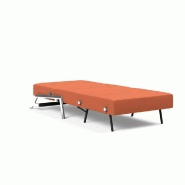 Innovation Living - Fauteuil design convertible Sofabed Cubed 02 Chrome Argus Rust - Lit 200x90 cm_5