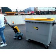 LT300 - Tracteur pousseur électrique Alitrak - Capacité de traction 1000 kg - Batteries interchangeables_5