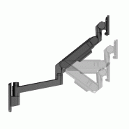 ROLINE Bras LCD, fixation murale, 24–57 pouces, jusqu'à 27 kg_5