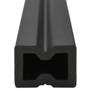 Vidaxl panneaux de terrasse creux et accessoires wpc 30 m² 4 m teck 275729_5