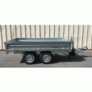 Benne avec dimensions optimales pour transport sécurisé