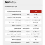 Broyeur 120hp - Pour pelles de 24 à 35t - Rockwheel D30 RZ-B30_5