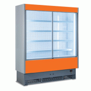 Vitrine Murale Laquée 1350mm P.650  Avec Portes Coulissantes - VULCANO_5
