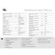 GTW-1525 T6 - Groupe électrogène industriel triphasé 60 Hz 1744 kVA - Genelec Mitsubishi MECC ALTE_5